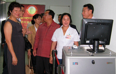 Infrared Fever Screening Systems to Laos and Cambodia